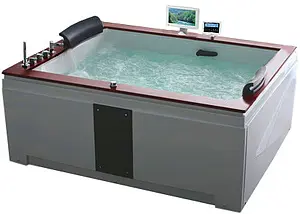 Ванна акриловая с гидромассажем Gemy 186x151 L G9052 II O L Ванна акриловая с гидромассажем Gemy 186x151 L G9052 II O L, 1