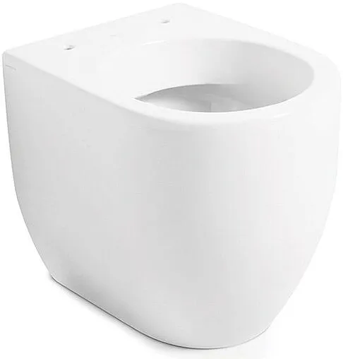 Унитаз приставной безободковый Kerasan Flo белый 311001