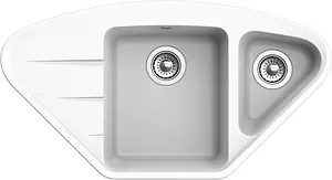 Мойка кухонная Ewigstein Wink W-80KF иней Мойка кухонная Ewigstein Wink W-80KF иней, 3