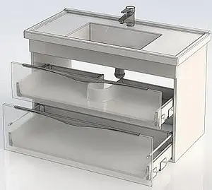 Тумба-умывальник Aquanet Эвора 100 белый 00185195+00182325 Тумба-умывальник Aquanet Эвора 100 белый 00185195+00182325, 4