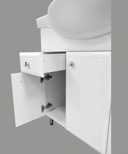 Тумба-умывальник напольная Comforty Сочи 85 белый 00004134639CF