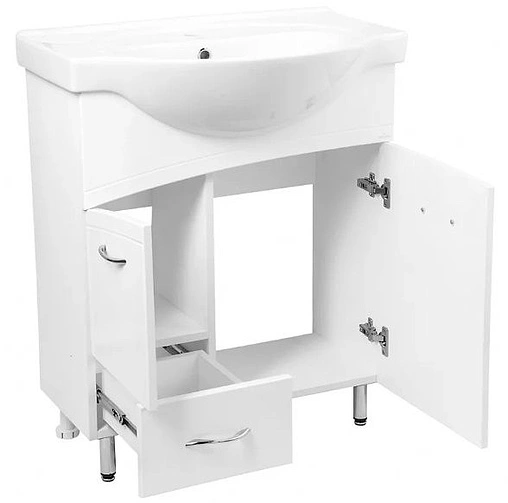 Тумба под умывальник напольная Cersanit Erica New 70 белый F-SU-ERN-ERI70