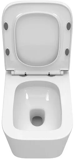 Унитаз подвесной безободковый BelBagno Due Tornado белый BB5171CH-TOR/SC