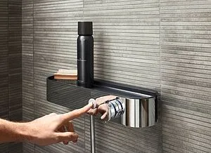 Термостат для душа Hansgrohe ShowerTablet Select 400 белый матовый 24360700, 4