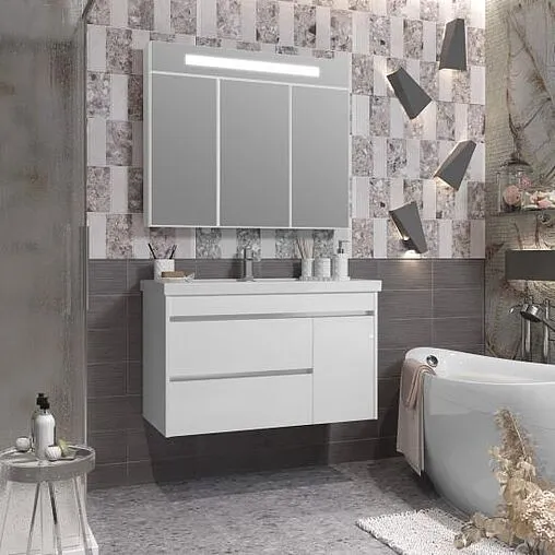 Тумба под умывальник подвесной Opadiris Фреш 100 белый 00-00007083