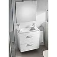 Тумба-умывальник Roca Debba 60 белый глянец ZRU9302708+32799H00Y