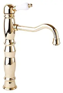 Смеситель для раковины Cezares Venezia золото/белый VENEZIA-LSM1-A-03/24-Bi Смеситель для раковины Cezares Venezia золото/белый VENEZIA-LSM1-A-03/24-Bi, 1
