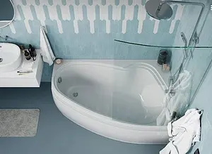 Ванна акриловая Vagnerplast Avona 150x90 R VPBA159AVO3PX-04, 5