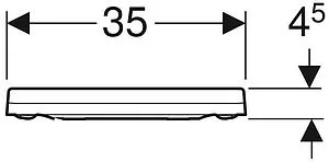 Крышка-сиденье для унитаза с микролифтом Geberit Xeno² белый 500.833.01.1, 3