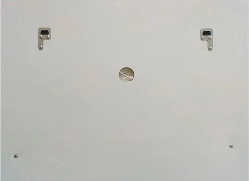 Зеркало с подсветкой Continent Aralia Led 100x70 с подогревом серый ЗЛП691