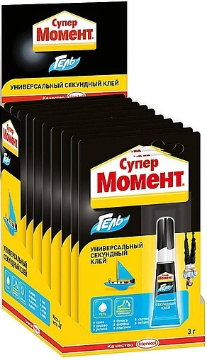 Универсальный клей Супер Момент Гель