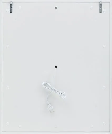 Зеркало с подсветкой Aquanet Милан 70 белый глянец 00336391