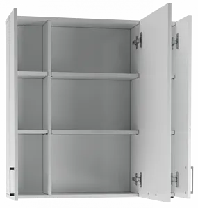 Шкаф Айсберг 87 белый DA2701SH, 4