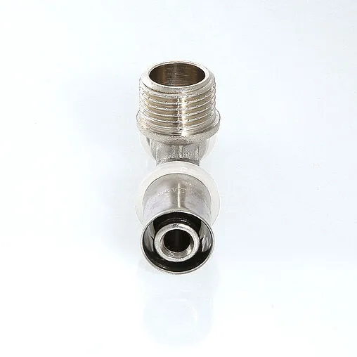 Тройник пресс переходной 20мм x ½"н x 20мм Valtec VTm.233.N.200420