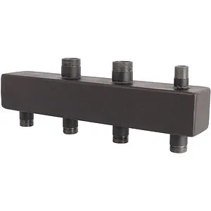 Коллектор распределительный 2 контура 1¼&quot;н x 1&quot;н Rommer RDG-0016-004002, 3