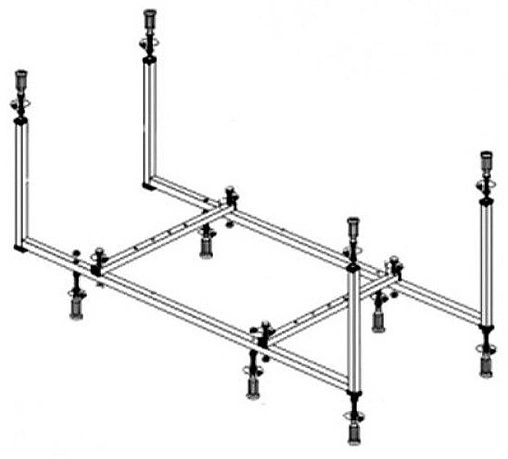 Каркас для ванны Jacob Delafon Odeon Up 170x70 SF6080RU-NF