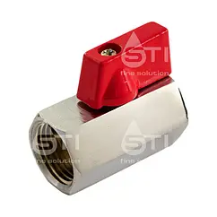 Кран шаровый мини ¾"в x ¾"в STI Mini 02.01.30020 Кран шаровый мини ¾"в x ¾"в STI Mini 02.01.30020
