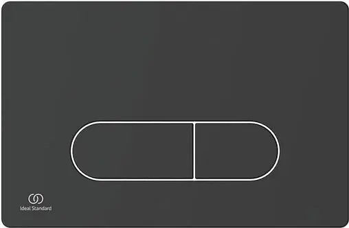 Комплект 5 в 1 Ideal Standard Tesi AquaBlade T3868V3/121A6 с кнопкой черный матовый