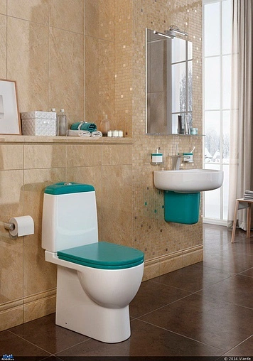 Раковина Sanita Luxe Best 55 белый WB.PD/Best/55-C/WHT.G/S1