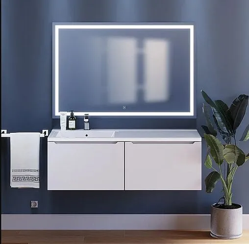 Тумба под умывальник подвесная Uperwood UPD Tanos 120 L белый 291020263 Тумба под умывальник подвесная Uperwood UPD Tanos 120 L белый 291020263