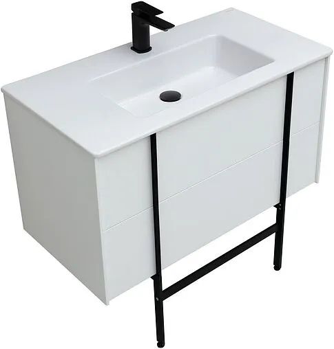 Тумба под умывальник подвесной Allen Brau Reality 90 белый 1.32006.WM