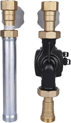 Насосный модуль с прямым контуром 1¼&quot;в х 1½&quot;н Meibes UK M66812.36 с насосом Grundfos UPM3 Hybrid 32-70