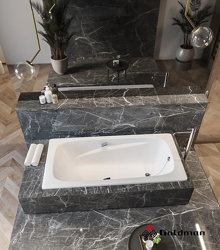 Ванна чугунная Goldman Art 180x85 AT18085