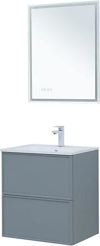 Тумба-умывальник Aquanet Арт 60 мисти грин 00313274+00306390