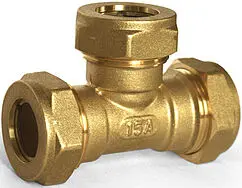 Тройник соединительный 15мм Stahlmann 2217205 Тройник соединительный 15мм Stahlmann 2217205