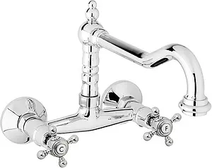 Смеситель для кухни настенный Cezares Golf хром GOLF-LLP-01, 1