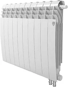 Радиатор биметаллический 10 секций нижнее правое подключение Royal Thermo BiLiner VD 500 Bianco Traffico RTBBTVDR50010 Радиатор биметаллический 10 секций нижнее правое подключение Royal Thermo BiLiner VD 500 Bianco Traffico RTBBTVDR50010, 1