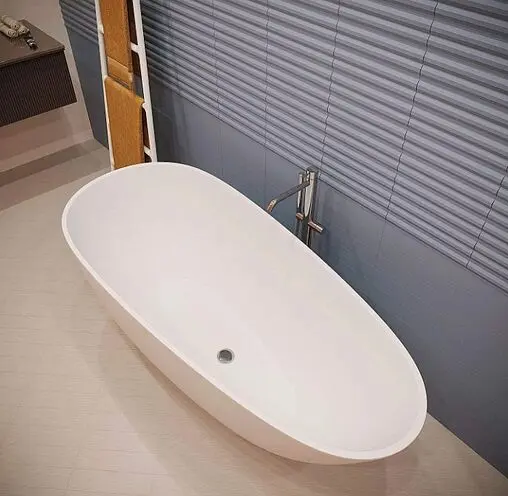 Ванна отдельностоящая из искусственного камня Toni Arti Trivero 160x70 без перелива TA-PT17070 Ванна отдельностоящая из искусственного камня Toni Arti Trivero 160x70 без перелива TA-PT17070