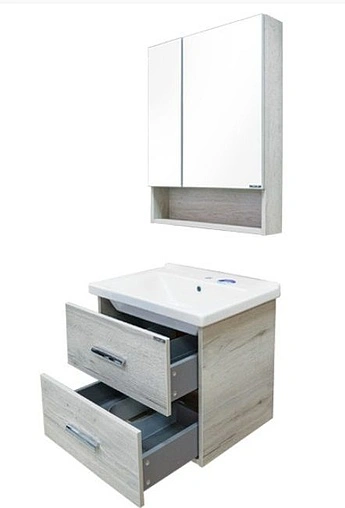 Тумба-умывальник подвесная Comforty Парма 60 дуб дымчатый 00004143490CF