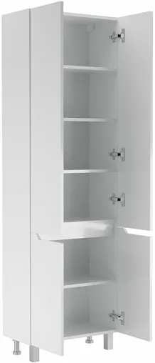 Шкаф-пенал напольный Айсберг Мечта 60 белый DM2501P