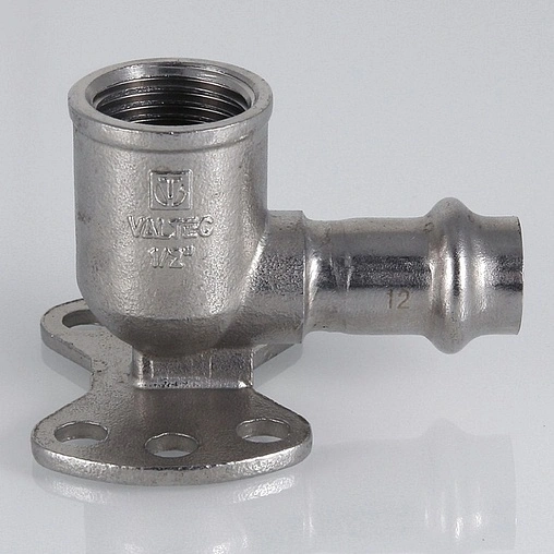 Водорозетка пресс 15мм x ½&quot;в Valtec VT.INOX-PRESS VTi.954.I.001504