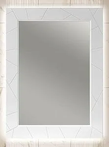 Зеркало с подсветкой Opadiris Луиджи 70 белый матовый 00-00006551, 1