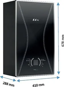 Настенный конденсационный газовый котел двухконтурный турбированный 14кВт E.C.A. CONFEO PREMIX 14 HM 8216702000 Настенный конденсационный газовый котел двухконтурный турбированный 14кВт E.C.A. CONFEO PREMIX 14 HM 8216702000, 2