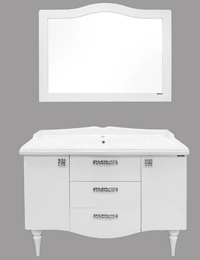 Тумба-умывальник напольная Comforty Монако 120 белый 00003132224CF Тумба-умывальник напольная Comforty Монако 120 белый 00003132224CF