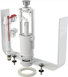 Комплект арматуры для бачка однорежимный ½" латунь нижний AlcaPlast SA2000SK ½" Комплект арматуры для бачка однорежимный ½" латунь нижний AlcaPlast SA2000SK ½", 1