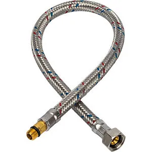 Гибкая подводка для смесителя Stout 0.5м x ⅜"в x М10x1 L18мм SHF-0016-181010 Гибкая подводка для смесителя Stout 0.5м x ⅜"в x М10x1 L18мм SHF-0016-181010, 1