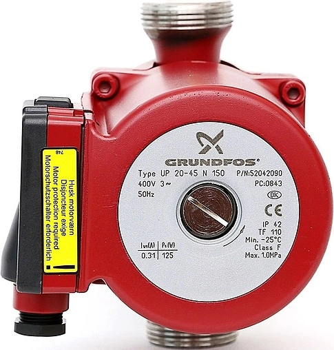 Насос циркуляционный для ГВС Grundfos UP 20-45 N 95906472