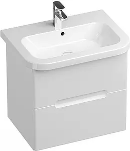 Тумба под умывальник подвесная Ravak Chrome 65 белый X000001291, 1