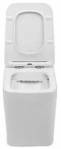 Унитаз приставной безободковый Aquanet Tavr-F Rimless белый TAVR-F, 4