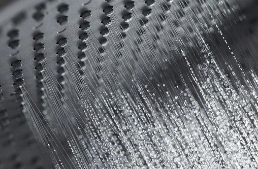 Лейка верхнего душа Hansgrohe Rainfinity 250 1jet матовый белый матовый/графит 26228700