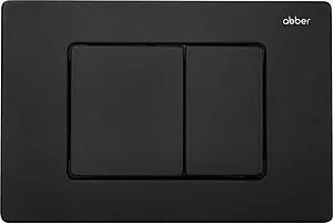 Комплект 5 в 1 Abber Bequem AC1100MB-AC0105-AC0120MB с кнопкой черный матовый, 5