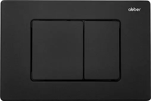 Комплект 5 в 1 Abber Bequem AC1100MB-AC0105-AC0120MB с кнопкой черный матовый