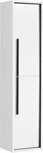 Шкаф-пенал подвесной Aquaton Ривьера 32 белый матовый 1A239203RVX20