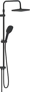 Душевая система без смесителя Damixa Merkur чёрный матовый 940000300, 1