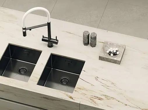 Мойка кухонная Omoikiri Taki 54-U/IF-GM вороненая сталь 4973107