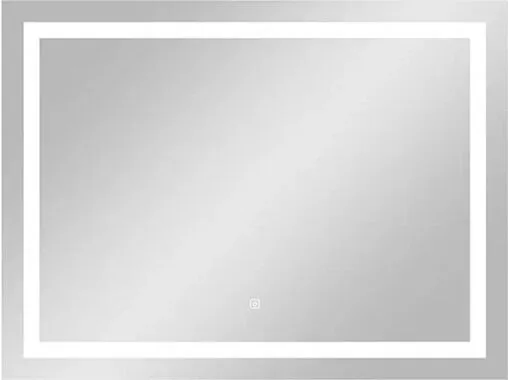 Зеркало с подсветкой Continent Rimini Led 70x50 белый ЗЛП680